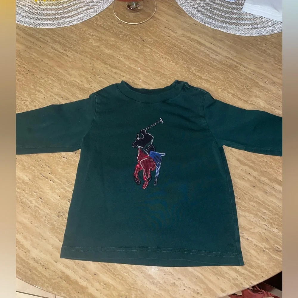 Polo Ralph Lauren Toddler Boys Long Sleeve Shirt Size 2T - Picture 3 of 6